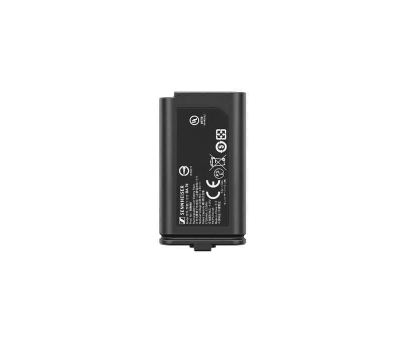 Sennheiser BA-70 Rechargeable Battery Pack for Evolution Wireless Transmitters SK and SKM-S image 1