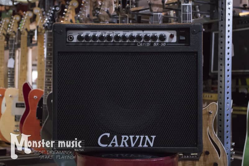Carvin SX-50 50 Watt 1-12 Solidstate Combo Amp with Onboard DSP Effects - Used image 1