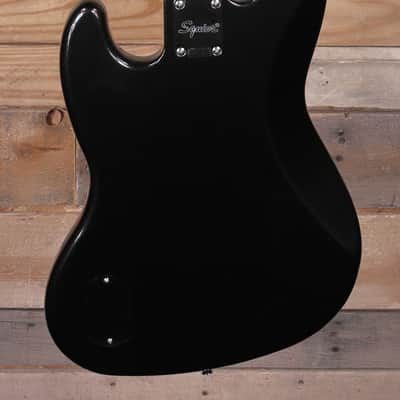 Squier Affinity Series Active Jazz V 5-String Bass  Black Metallic image 3