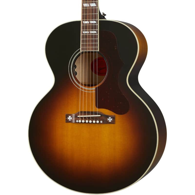 Gibson J-185 Original Acoustic Electric Guitar - Vintage Sunburst image 1