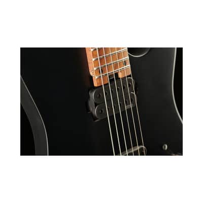 Harley Benton Fusion-III EMG HT Roasted SBK Matte Black image 14