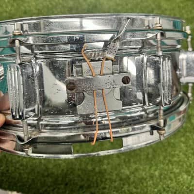 ⚡Vintage Rogers R380 14"X5" Steel Chrome Snare Drum ⚡ image 2