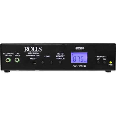 Rolls HRS84 Digital FM Tuner w/ XLR Outputs image 1