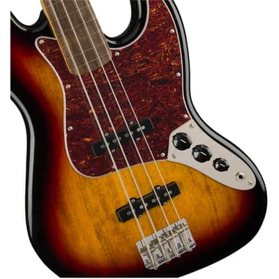 Squier Classic Vibe '60s Jazz Bass Fretless 3TS image 3