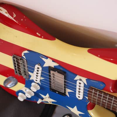 Fender Wayne Kramer Artist Series Signature Stratocaster 2011 Stars & Stripes image 6