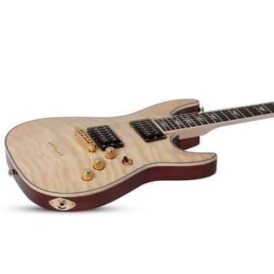 Schecter Omen Extreme-6 Electric Guitar, Gloss Natural image 3
