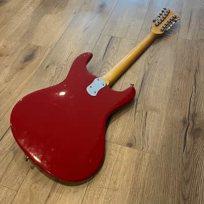 Mosrite Mosrite Ventures XII 12 String Electric Guitar (USA) 1963 - Cherry Red image 5