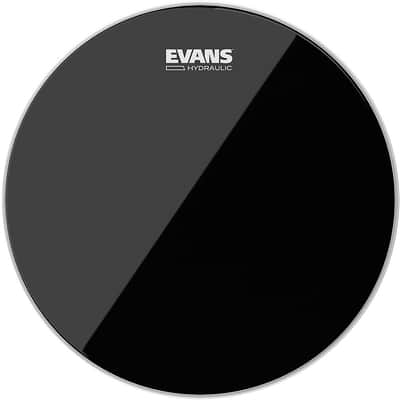 Evans Hydraulic Black Tom Batter Drum Head  20 IN image 1
