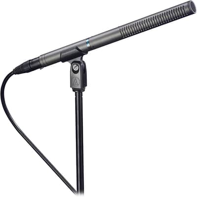 Audio-Technica AT897 Line/Gradient Shotgun Condenser Microphone – Brand New image 1
