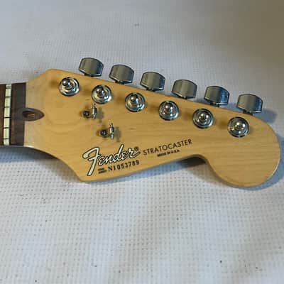 1991 Fender USA American Stratocaster Standard Loaded Guitar Neck 22 Fret Rosewood FB image 4