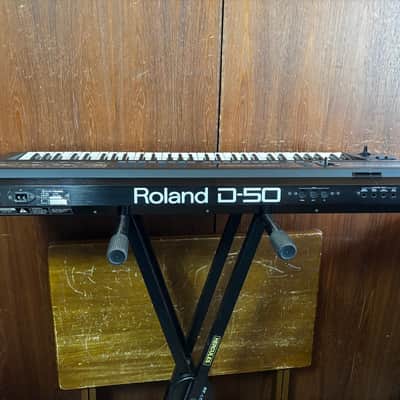 Roland D-50 Linear Synthesizer digital synth New battery & Display w/ case image 7