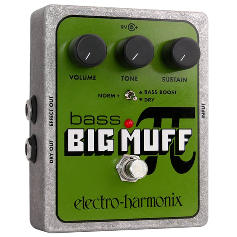 Electro Harmonix Bass Big Muff Pi Bass Fuzz Gui tar Effects Pedal - Effects for Bass image 1