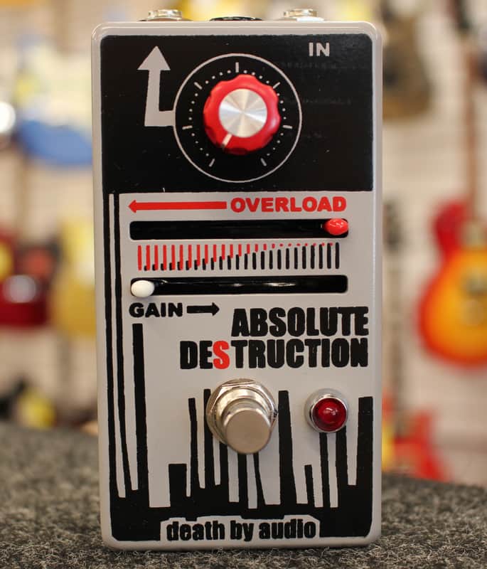 Death By Audio Absolute Destruction Fuzz Distortion Guitar Effects Pedal image 1