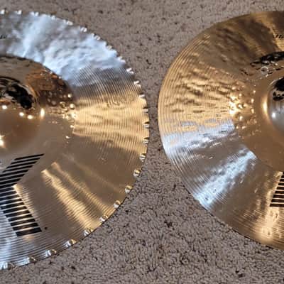 🔔 Zildjian K Custom Hybrid Hi-Hats 14.25" – K1224 – Unplayed – Akira Jimbo Signature image 1