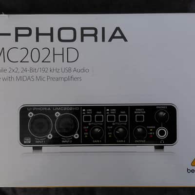 BehringerU-PHORIA UMC202HD-USB2.0 Audio Interface image 3