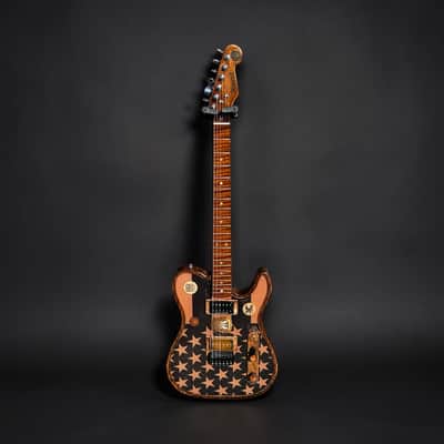 Walla Walla Maverick Pro Crystal Route 66 2018 - Swamp ash,walnut stain,tru oil finish image 14
