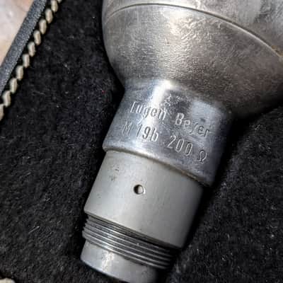 W/ demo video: Rare 1940s Beyer M19 b dynamic omni studio microphone - fully working image 4