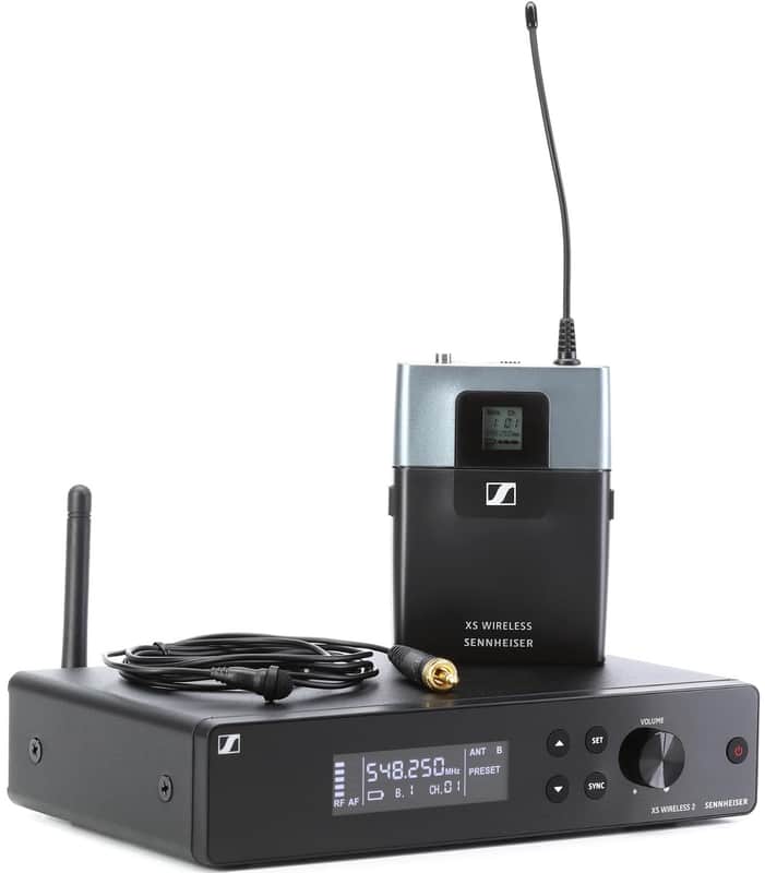 Sennheiser XSW 2-ME2 Wireless Lavalier Set, A Band image 1