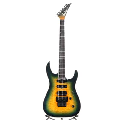 Jackson Pro Plus Series Soloist SLA3Q - Amber Blue Burst (RP) image 5