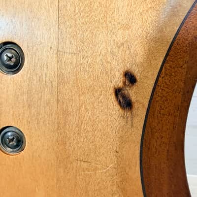 Ibanez BTB1005 Prestige 5-String Bass Natural Flame Maple MIJ w/ Case 1999 image 10