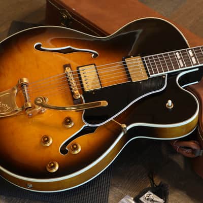1993 Gibson ES-350T w/ Bigsby Semi-Hollow Electric Guitar Vintage Sunburst + OHSC image 2
