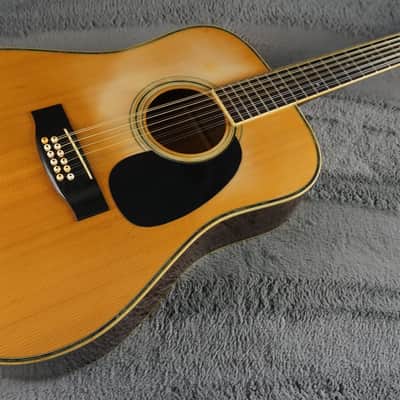 Yamaki YW-30 12-String Acoustic Slotted Headstock Japan image 4
