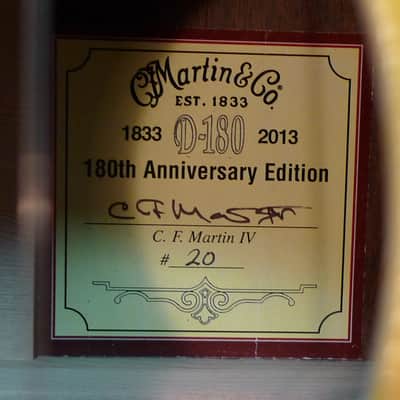 2013 Martin D-180 Limited Edition image 8
