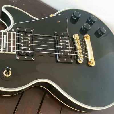 Epiphone Gibson Japan Les Paul Custom (JDM) LPC-80 1999 Black Gold image 1