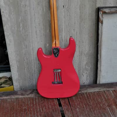 Fender Stratocaster Fullerton 1973 - 1974 Fiesta Red image 4