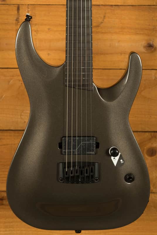 ESP LTD Mick Thomson Signature MT-I - Macassar Ebony - Obsidian Metallic image 1