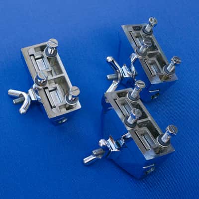 Pack Of 3 Sonor Phonic Lite Hilite Signature Floor Tom Brackets MINT image 3