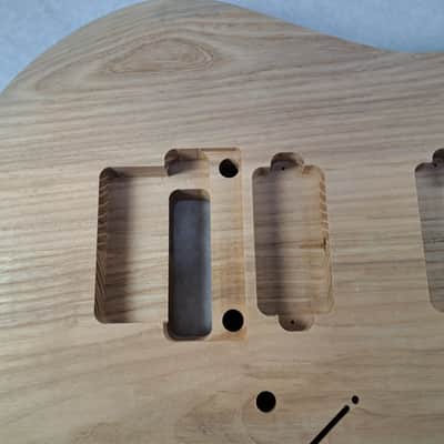 Unfinished Ash HxH 7 string Jem body Fits Ibanez 7 string UV Necks - J2461 image 2
