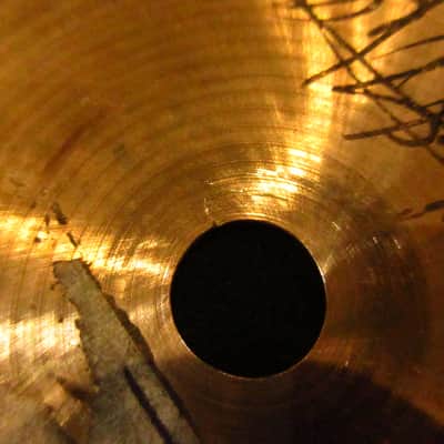 Zildjian 1959-66' K Zildjian Istanbul 14" HiHats Cymbal Intermediate Stamp 789g/907g image 13