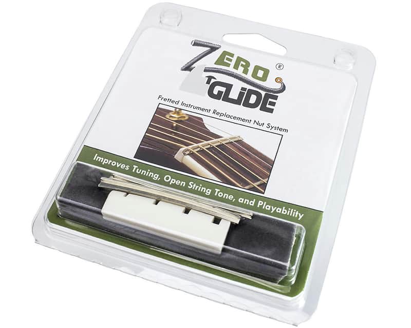 Zero Glide ZS-18 Replacement Nut System for Bass Guitar, Slotted image 1