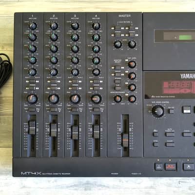 Yamaha MT4X Multitrack Cassette Recorder 1990s - Black image 1