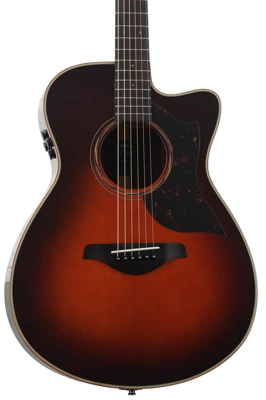 Yamaha AC3R ARE Concert Cutaway Acoustic-electric Guitar - Tobacco Brown Sunburst image 1