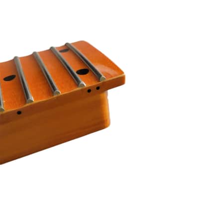 Big Head Full Scalloped Maple Guitar Neck,24-Fret image 5