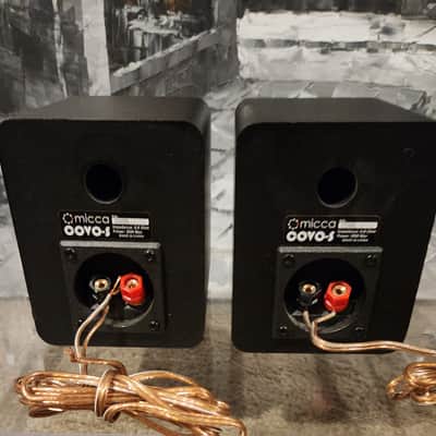 Micca Micca COVO-S 2-Way Passive Bookshelf Speakers, 2010 - Black image 5