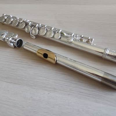 Gemeinhardt 50 Series - Gold Lip Plate Silver Plated image 8