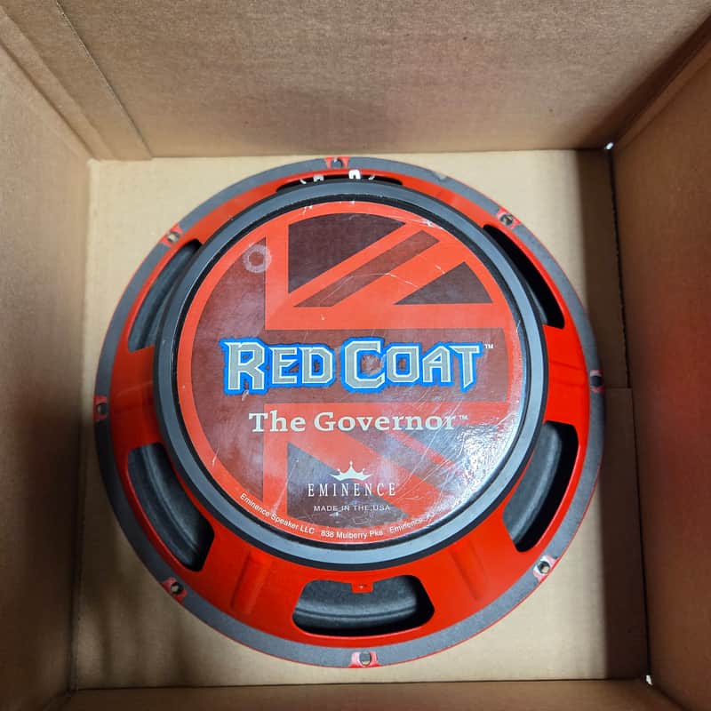 Eminence Red Coat The Governor Speaker image 1