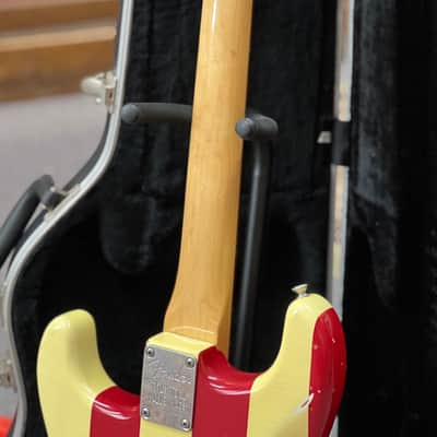 2011 Fender Wayne Kramer Artist Series Signature Stratocaster - Stars & Stripes image 9