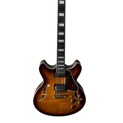 Ibanez AS93FM-VLS Artcore Expressionist Electric Guitar - Violin Sunburst Finish image 1