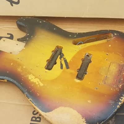 1964 FENDER JAZZ BASS BODY USA image 4