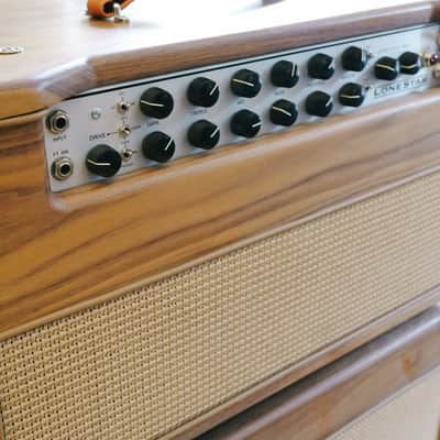 Mesa Boogie Lone Star 2-Channel 100-Watt Guitar Amp Head and cab image 2