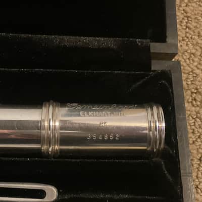 Gemeinhardt Open Hole 3B - Silverplated Flute All New Pads, Case image 5