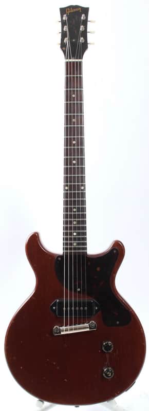 1959 Gibson Les Paul Junior DC cherry red image 1