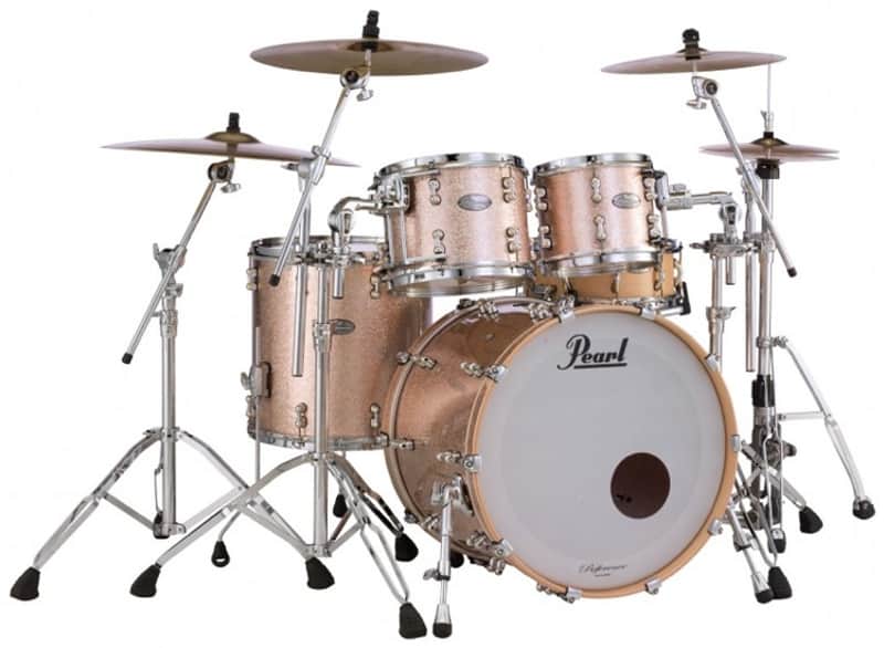 Pearl Music City Custom Reference Pure RFP422/C 4-piece Shell Pack - Bright Champagne Sparkle image 1