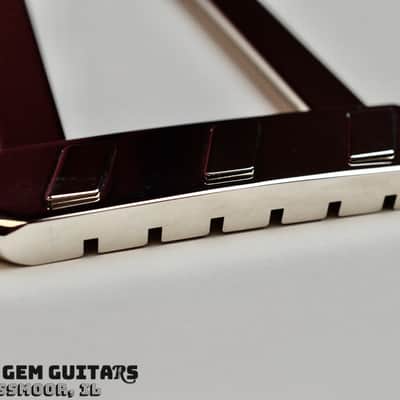 New! Gibson OEM "Diamond Hinge" Trapeze Tailpiece - Nickel - fits ES-175, L-4, Tal Farlow and others! image 3