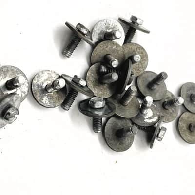 10 Vintage 60s/70s/80s Slingerland #566 Large Lugs with Mounting Screws - SLL-204-L image 7