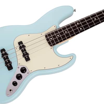 Fender Japan Junior Collection Jb62 Shortscale Daphne Blue image 7